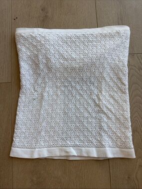 Free People White Lace Tube Tank Top